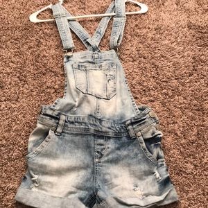 Jean Overall shorts